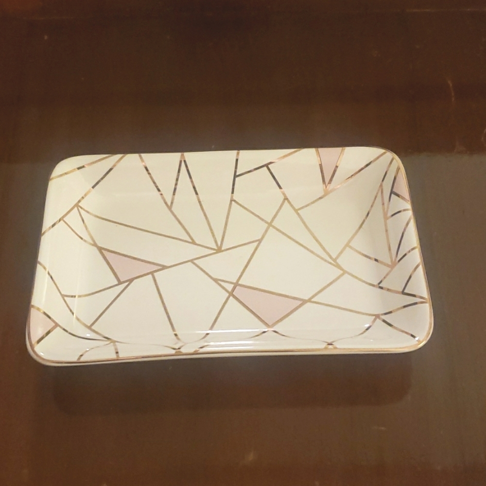 Summer & Rose Geometric Dish.